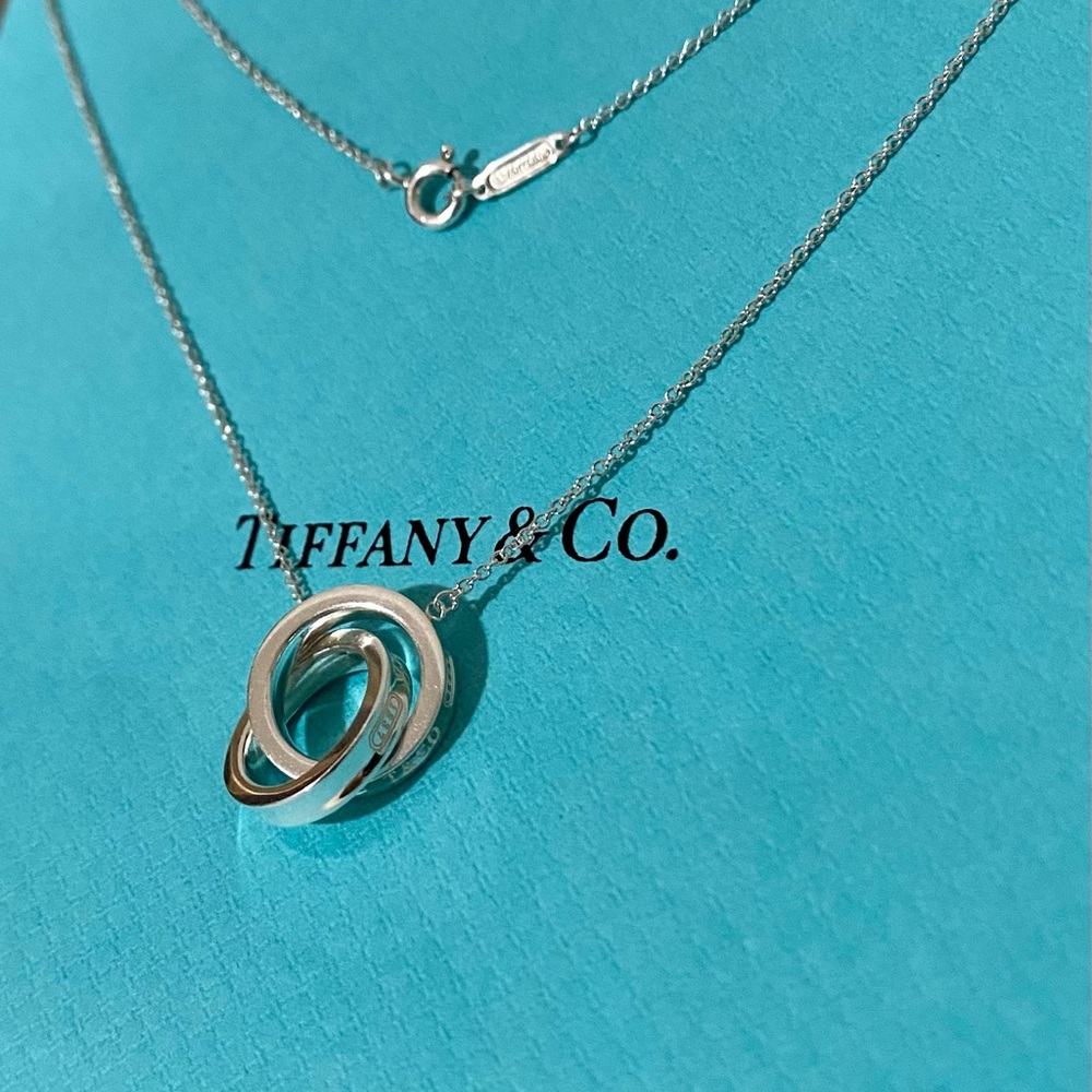 Tiffany&Co Necklace Interlocking Circle Pendant